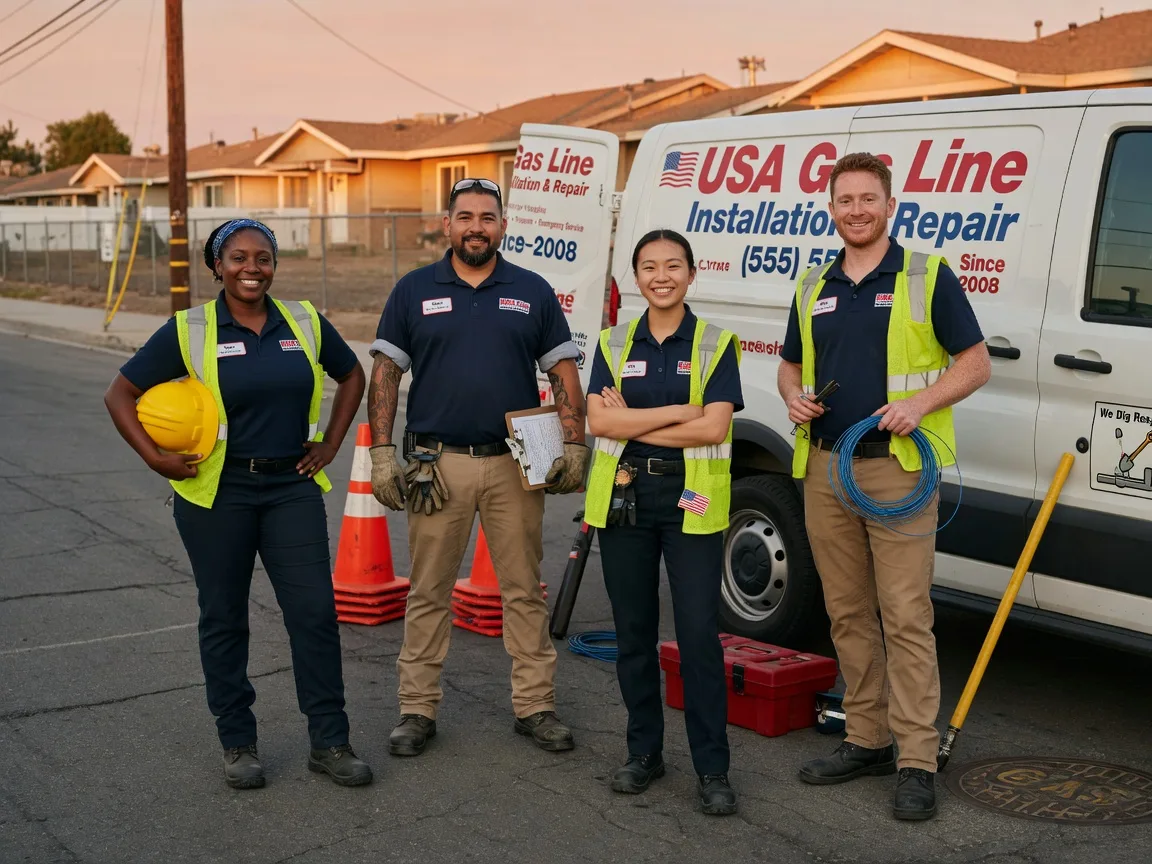 Gas Line Installation company in Beulah, ND